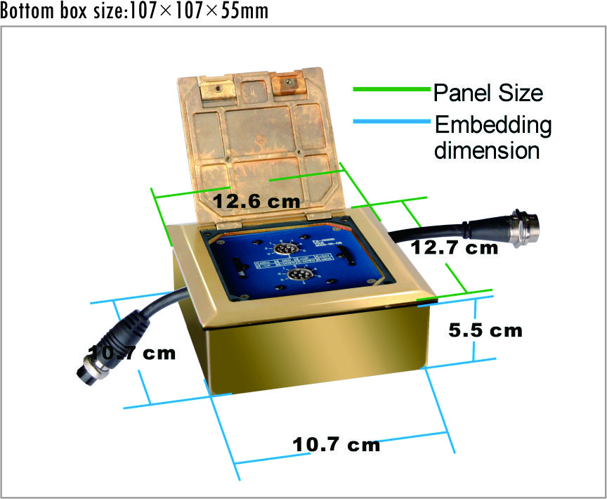 Цифровая конференц-система ITC серия ts-06 ITC TS-8S розетка соединительная